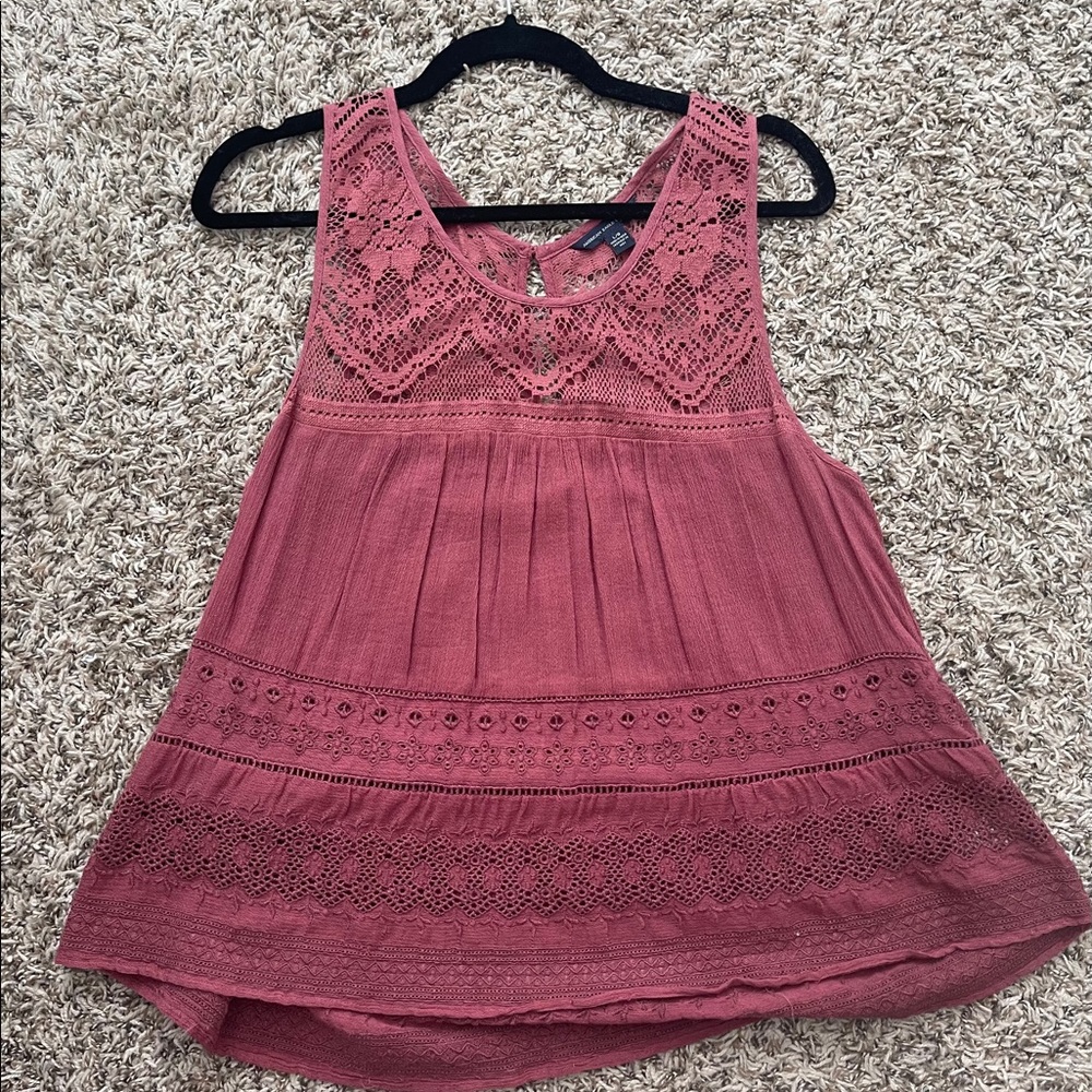 American eagle lace tank top